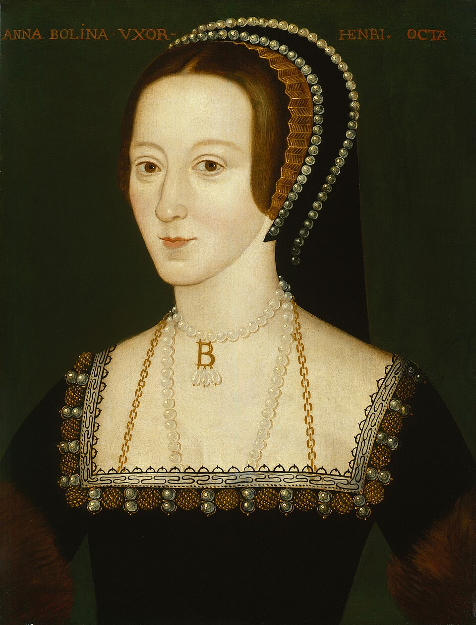 Late sixteenth-century portrait of Anne Boleyn.