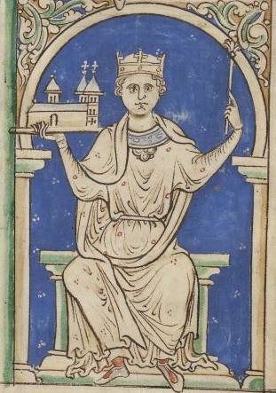 Thirteenth-century depiction of King Stephen of England 