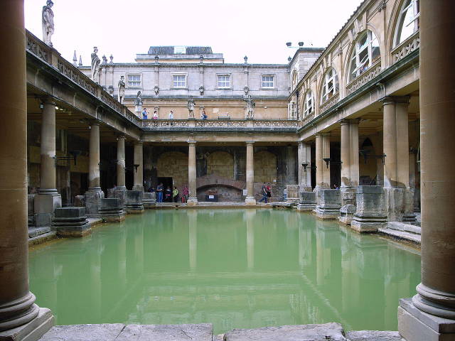 The Aquae Sulis in Bath, England.