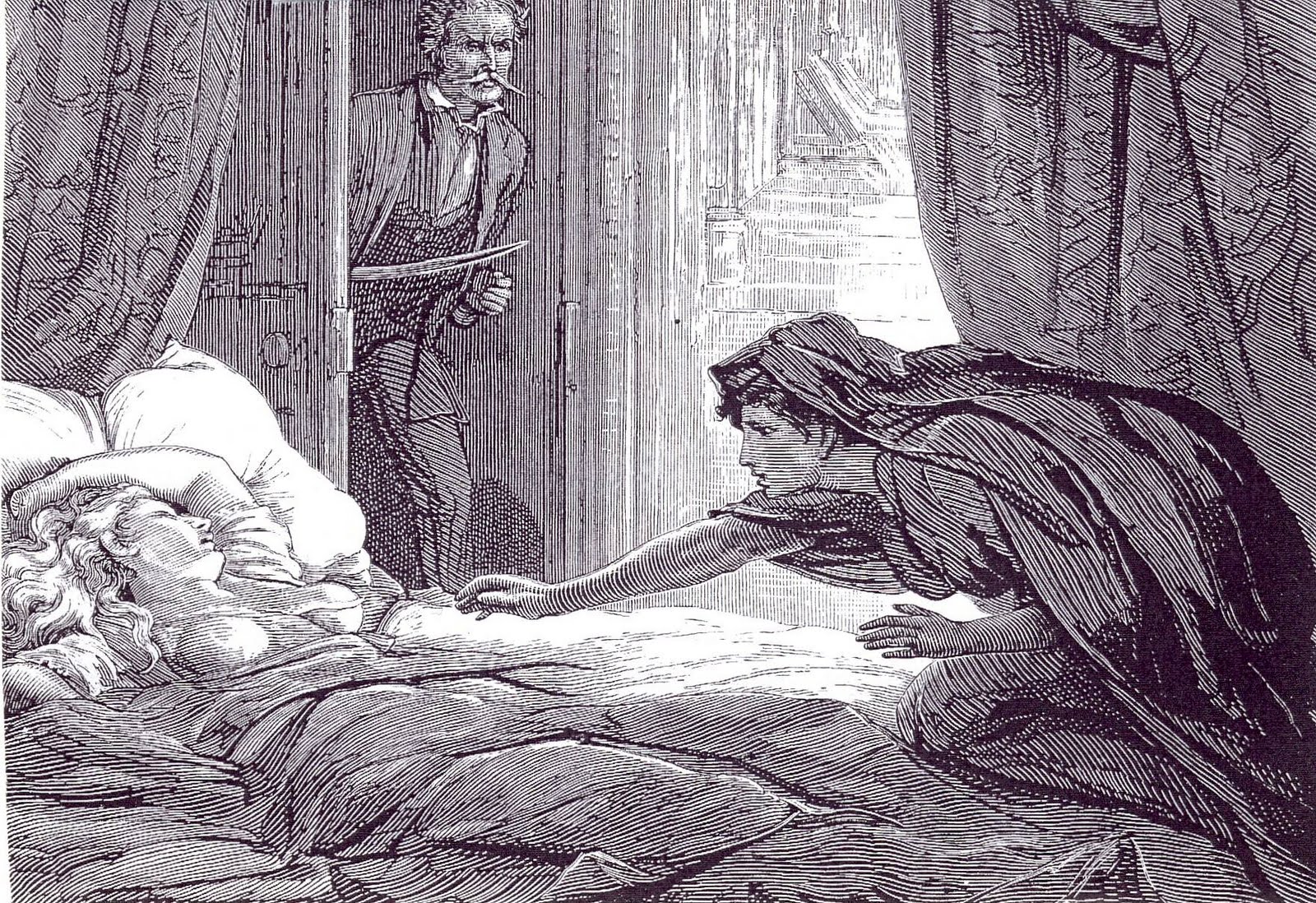 Carmilla by Sheridan Le Fanu, illustrated by D. H. Friston, 1872