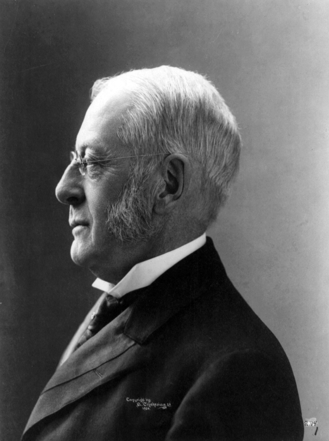 Charles William Eliot pictured in 1904.