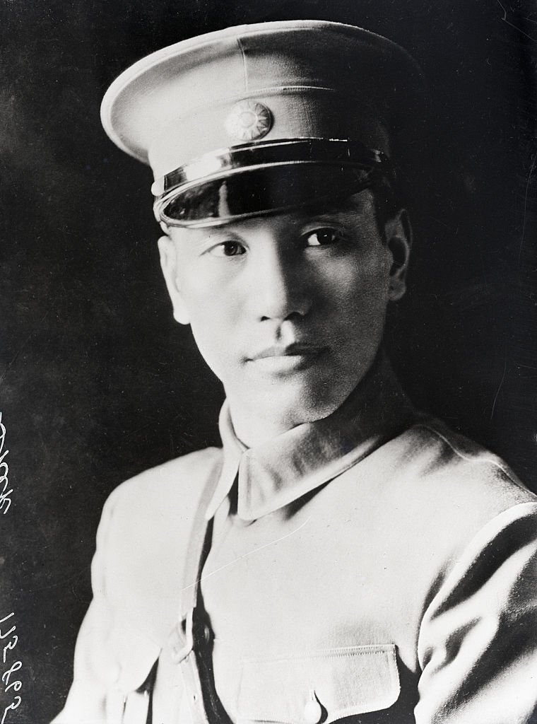 Chiang Kai-Shek pictured in the early 1920s