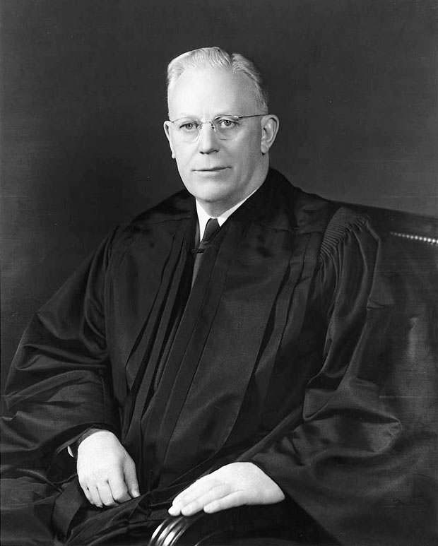 Chief justice Earl Warren, the author of the court's unanimous opinion in Brown.