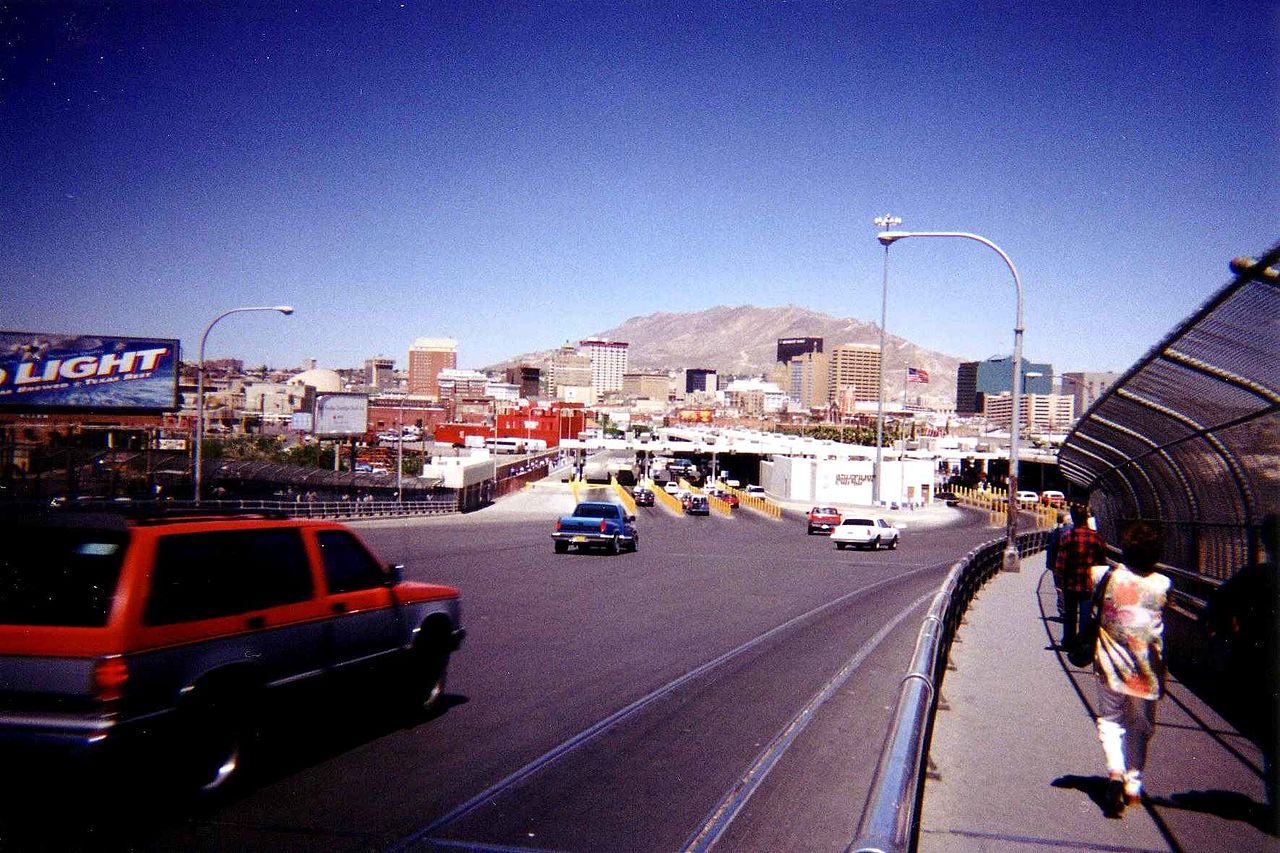 The El Paso Paso del Norte (PDN) Port of Entry, 1998.