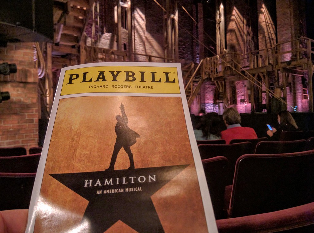 Hamilton Playbill