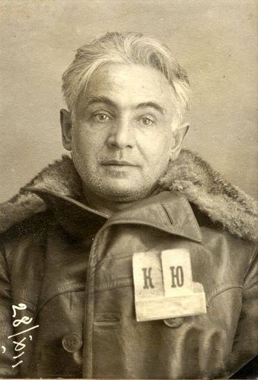 Les Kurbas in 1933 after his arrest.