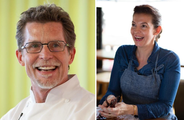 Rick Bayless and Dominica Rice-Cisneros both seek to elevate the profile of Mexican food and introduce its unique flavors and regional preparations to American consumers. (Photographs courtesy of the author).