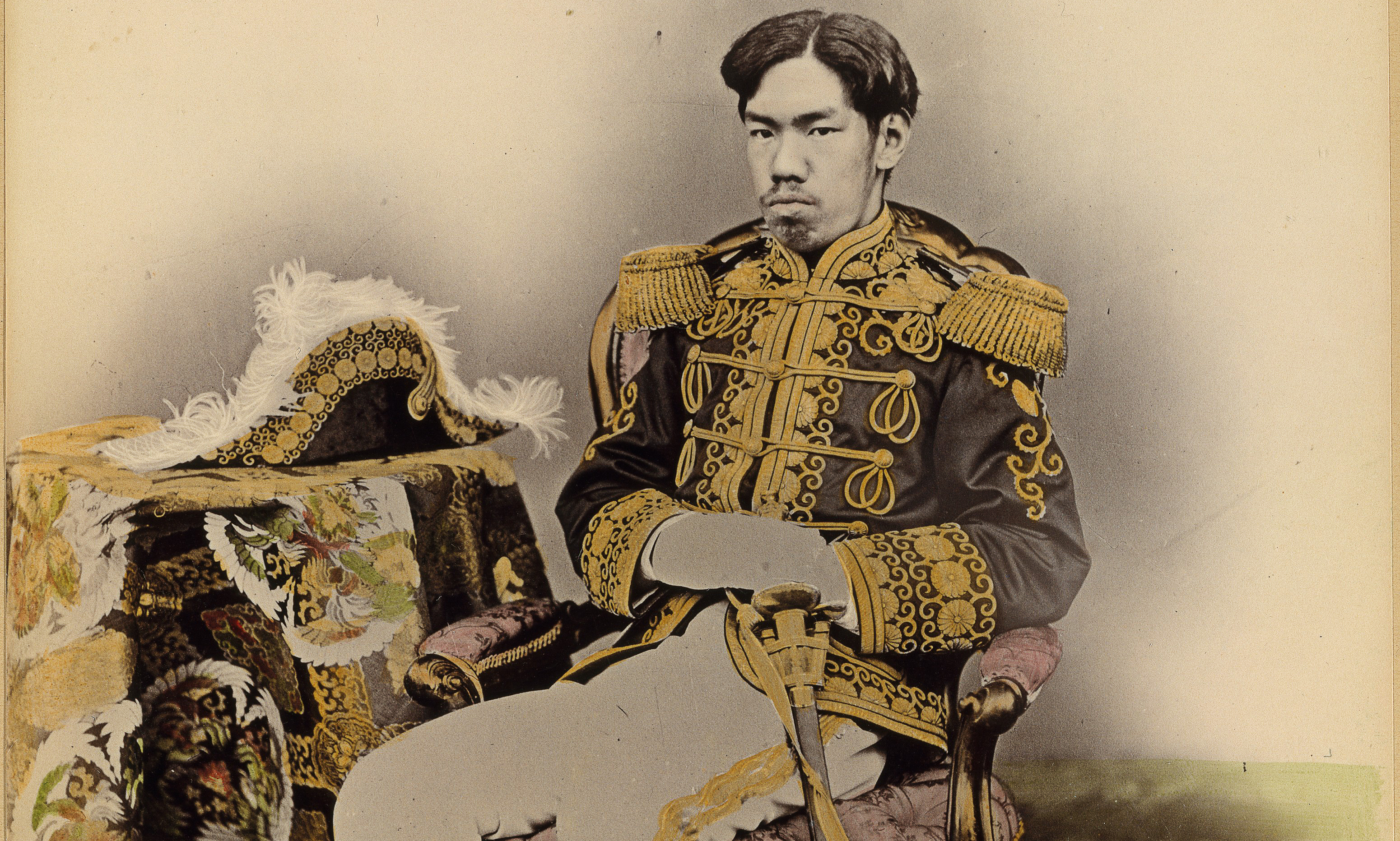 Emperor Meiji in 1873.