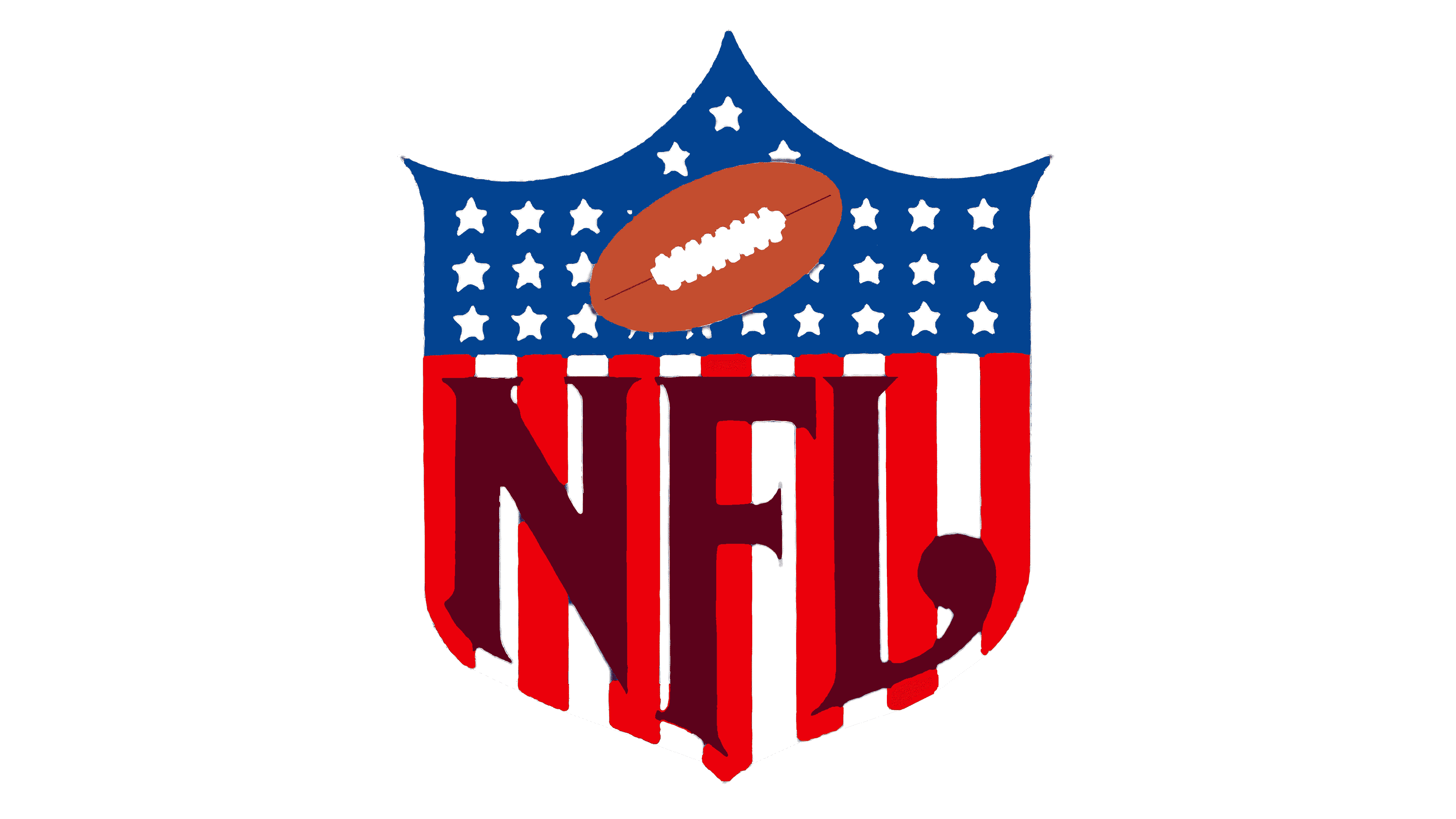 NFL logo from 1953-1958.