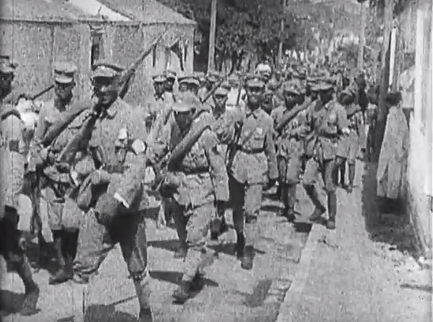 National Revolutionary Army troops marching (early 1930s)