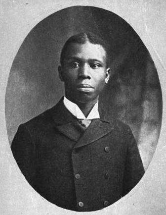 Paul Laurence Dunbar. From the frontispiece to his 1897 poetry collection Lyrics of Lowly Life.