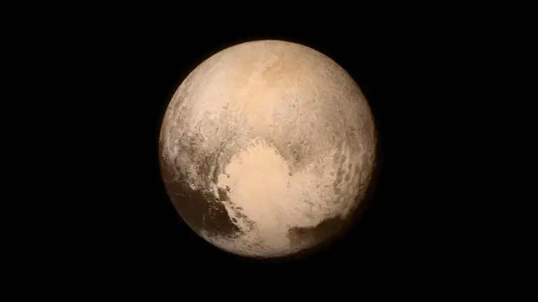 Image from NASA’s New Horizons spacecraft taken on July 13, 2015.