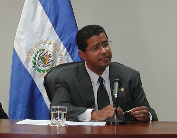 Former Salvadoran president, Francisco Flores Pérez.