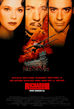 Promotional poster for Sir Ian McKellen’s production of Richard III (1995)