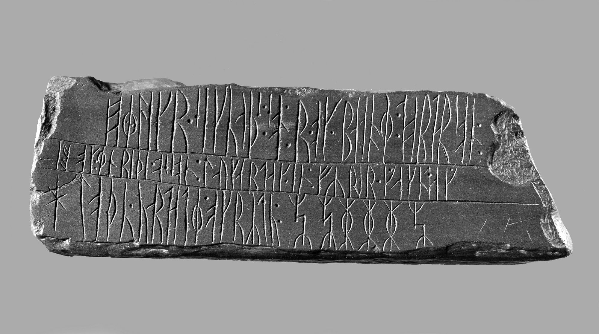 The Kingittorsuaq Runestone, ca. 1300 CE.