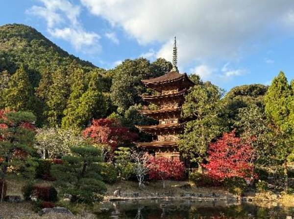 The Rurikōji Pagoda, Yamaguchi. Photograph by Thomas Conlan