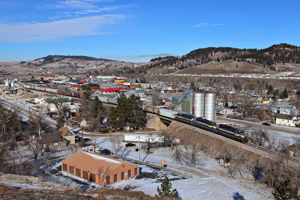 View of Sturgis, South Dakota in 2014.
