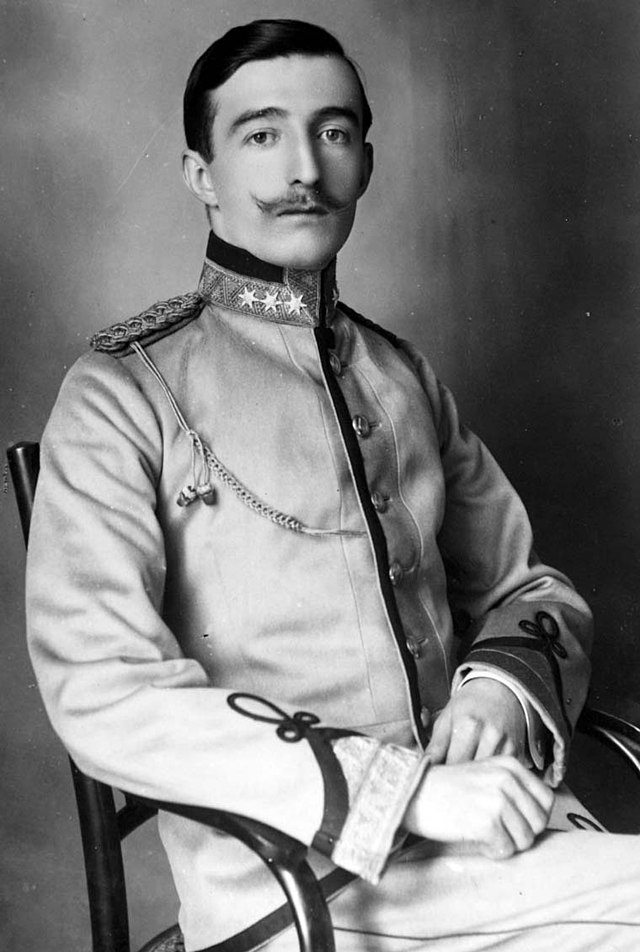 Young Ahmet Zog, 1917. 