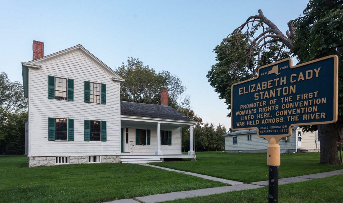 Elizabeth Cady Stanton House, Seneca Falls, NY. Photo by Ken Zirkel, 2013.