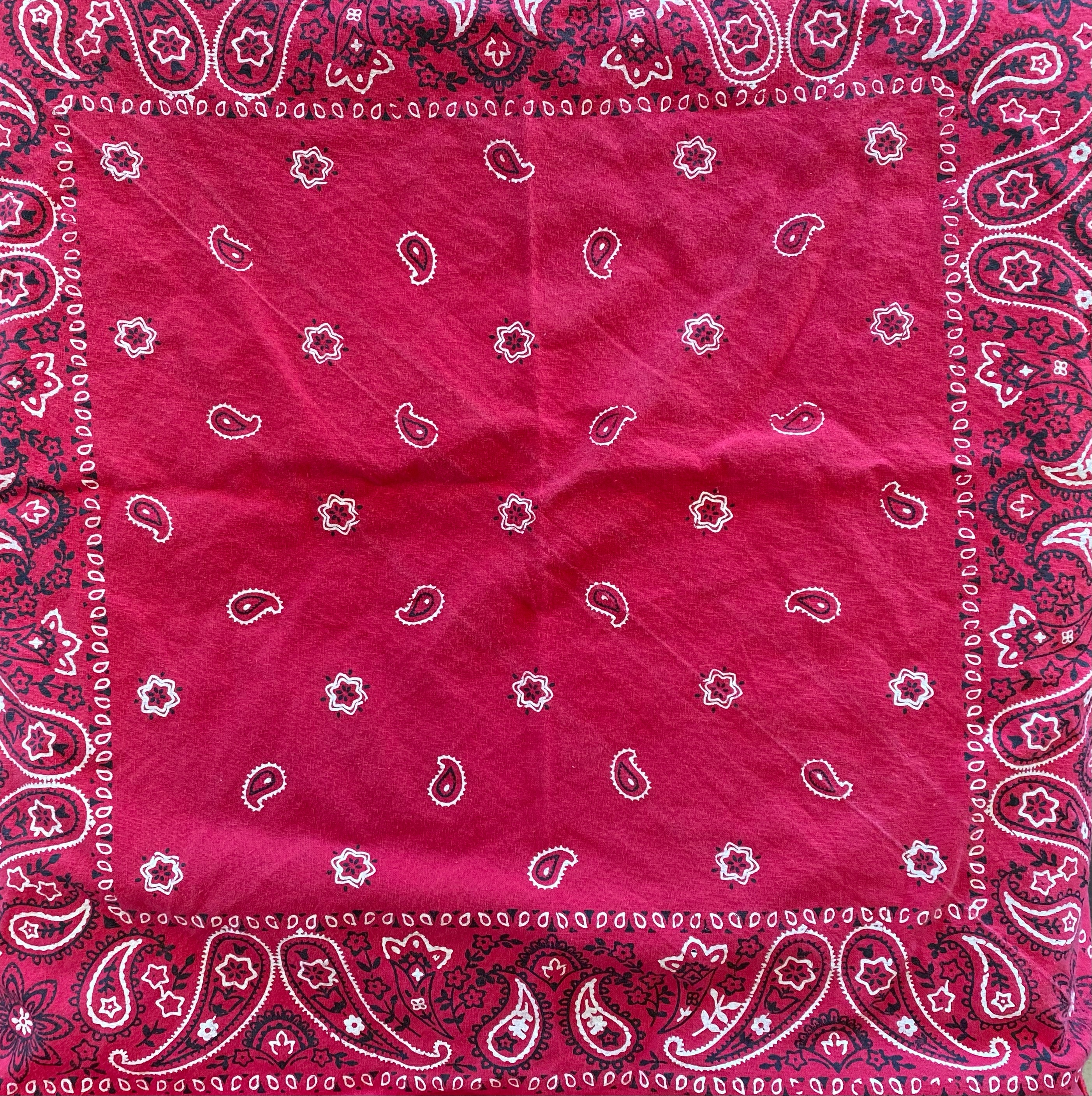 A red bandana, symbol of the rednecks.
