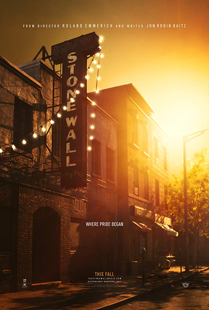 The poster for Stonewall (2015).