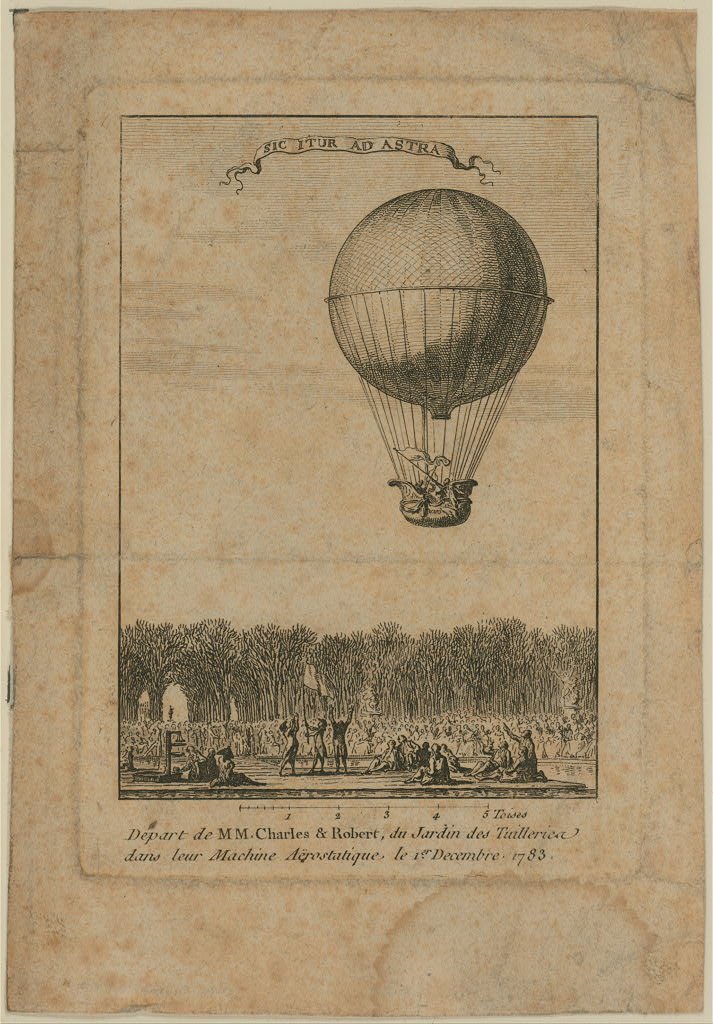 Depiction of the Tuileries flight.