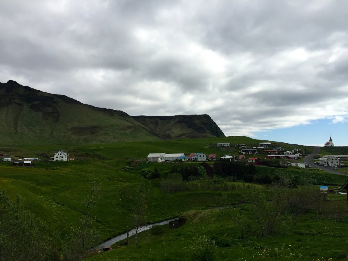 Vik, along Iceland's Ring Road.