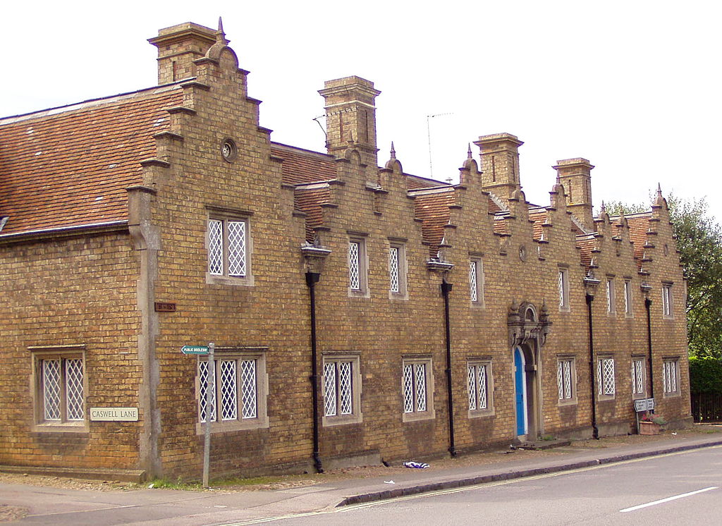 The almshouse at Woburn, Bedfordshire, England.