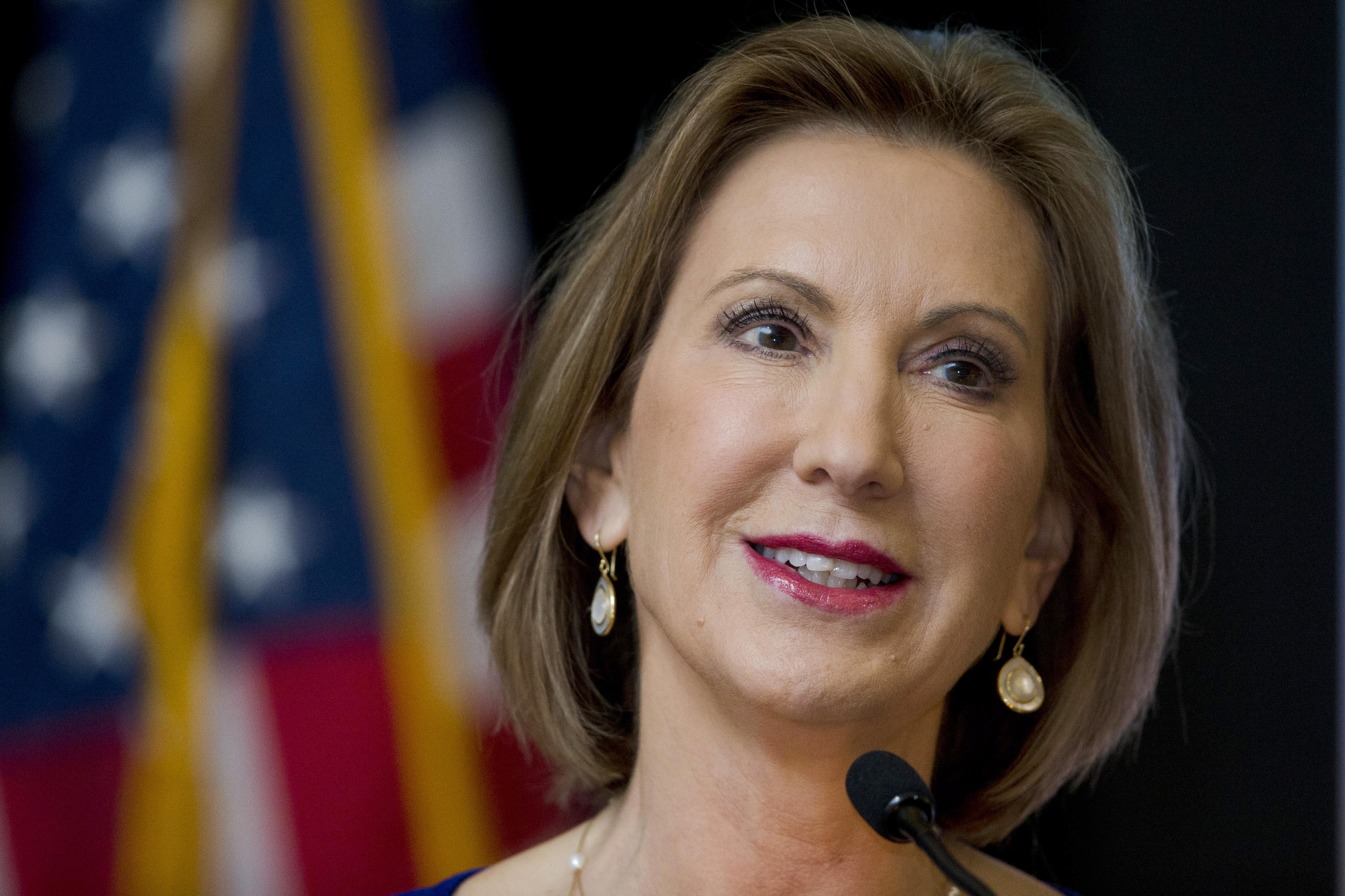 Carly Fiorina.