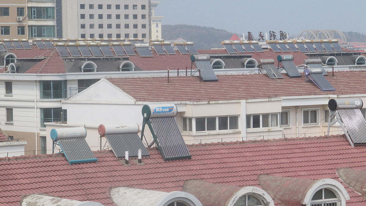 Solar power has been a success in cities around China.