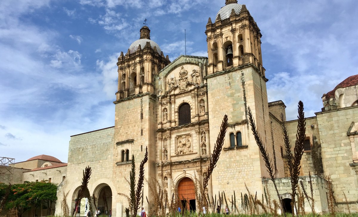 The Church of Santo Domingo de Guzmán.