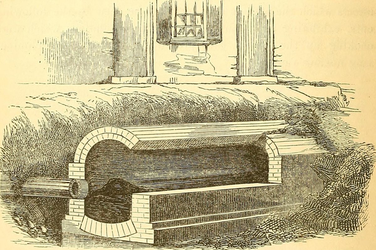 A picture from the 1850 book 'Cholera and its Cures.'