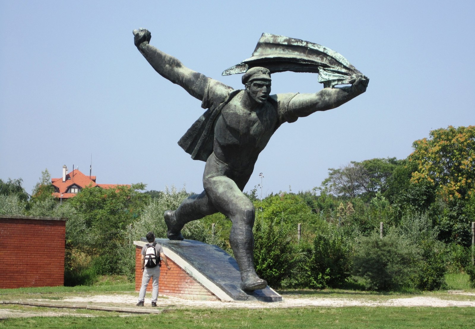 The Republic of Councils Monument in Budapest's Memento Park, 2010.