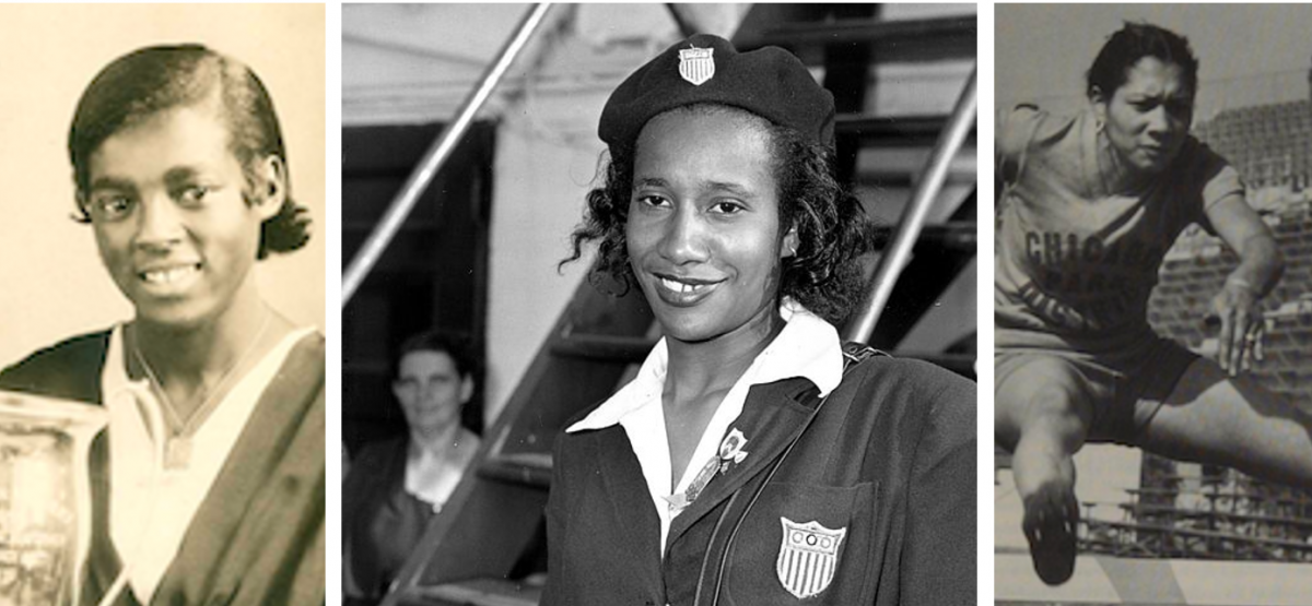 Alice Coachman Davis, pictured here in 1948, was the first black woman to win an Olympic gold medal