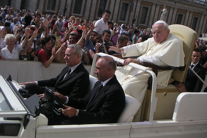 Pope John Paul II in 2004.