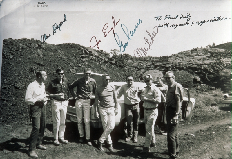 Members of the Apollo-14 team.