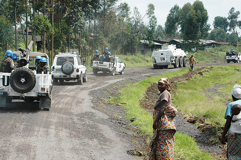 United Nations Force Intervention Brigade in 2013 during a counteroffensive against M23 rebels.