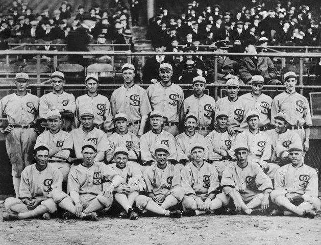 The 1919 Chicago White Sox Team--The 'Black Sox.'