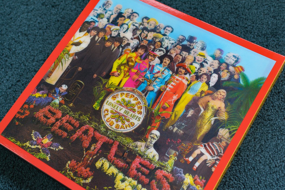 Famous Sgt. Pepper's cover.