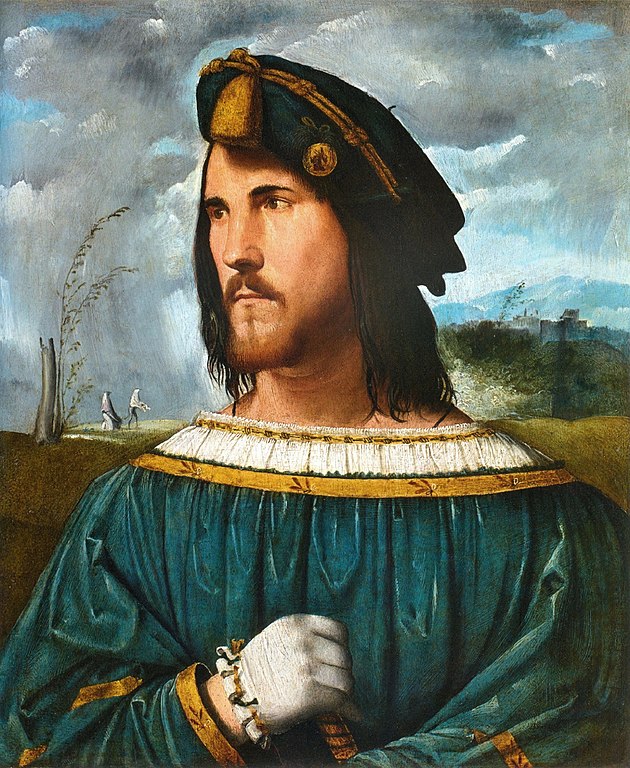Portrait of Cesare Borgia.