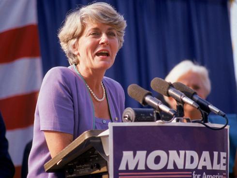 Geraldine Ferraro.