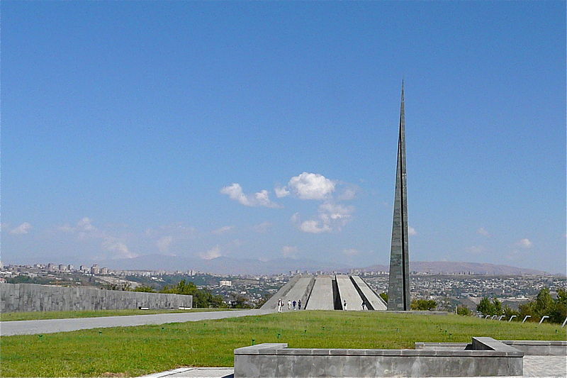Tsitsernakaberd is Armenia's memorial to victims of the Genocide.