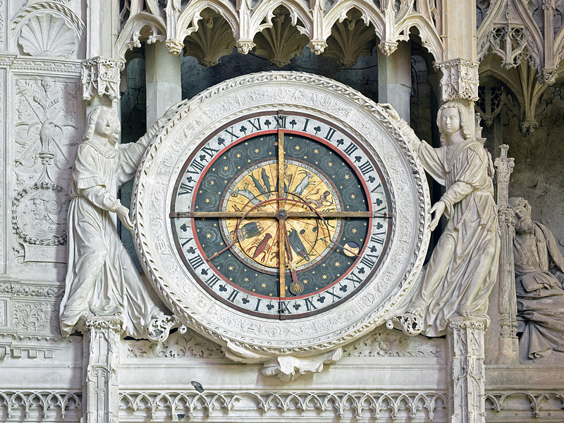 This is the third Strasbourg astronomical clock which is located in the Notre-Dame Cathedral.