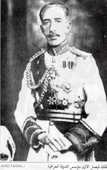 King Faysal I.