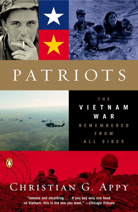 Cover of Christian Appy's book, Patriots.
