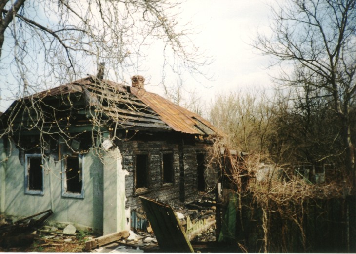 Abandoned house in Pripyat.