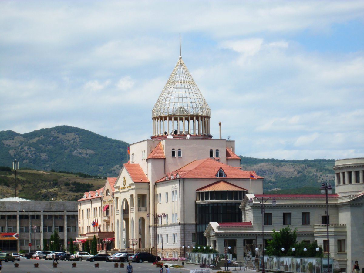 National Assembly Building, Stepanakert.