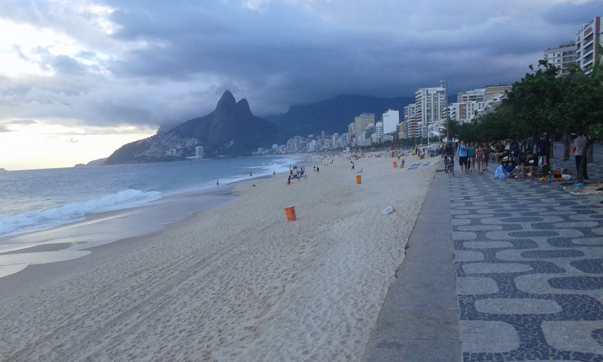 Rio's Ipanema Beach.