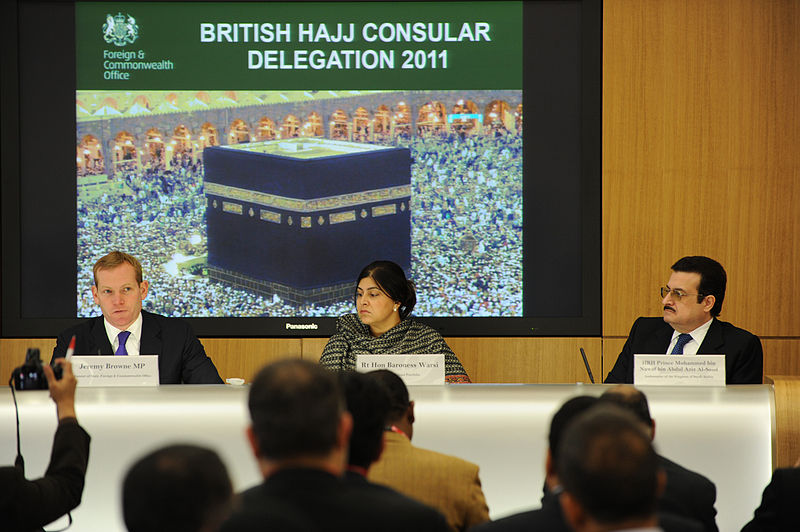 2011 launch of the British Hajj Consular Delegation.