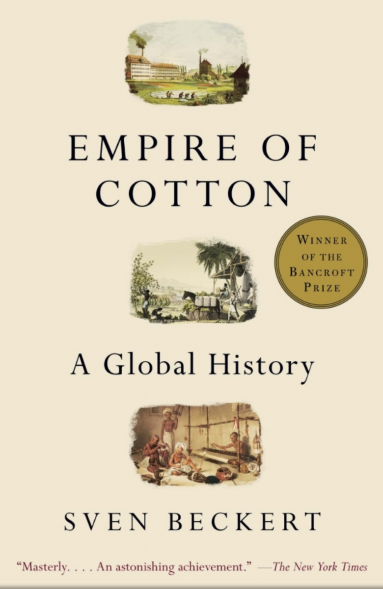 Cover of Sven Beckert's book, Empire of Cotton.